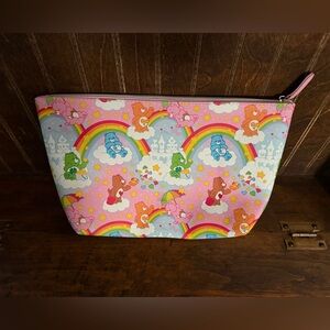 Care Bears Pink Rainbow Pattern Cosmetic Pouch